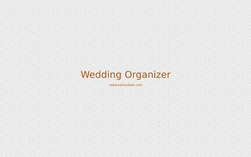 wedding organizer